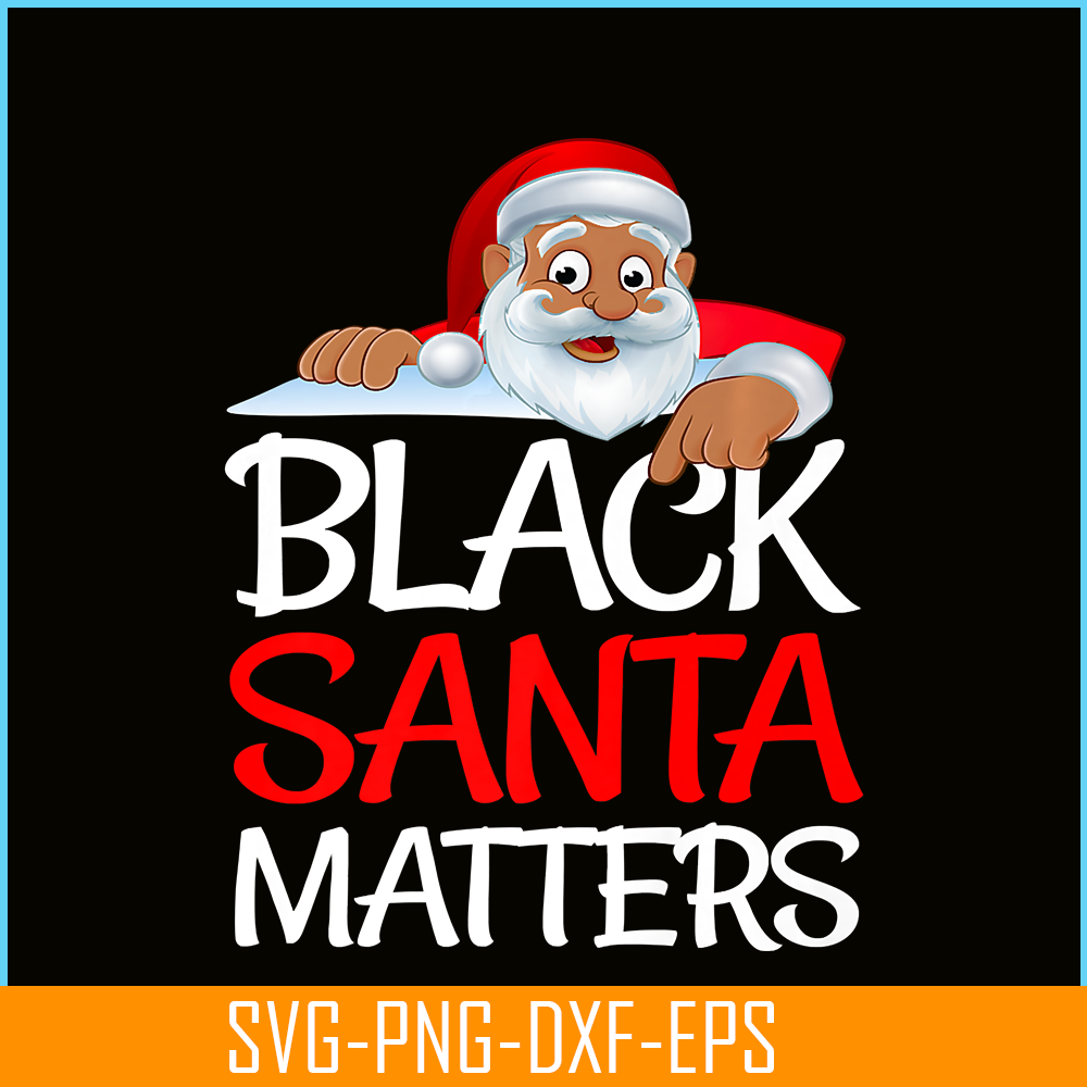 PNG141023143-Christmas Black Lives Matter Santa African American Design Premium T-Shirt Png.png