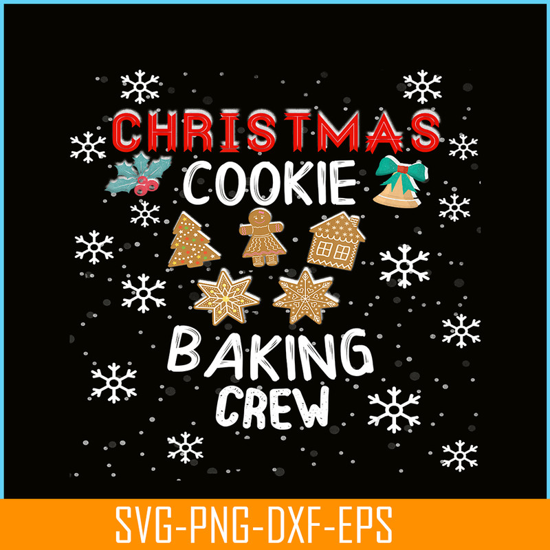 PNG141023145-Christmas Cookie Baking Crew Xmas Cookie Exchange Santa T-Shirt Png.png