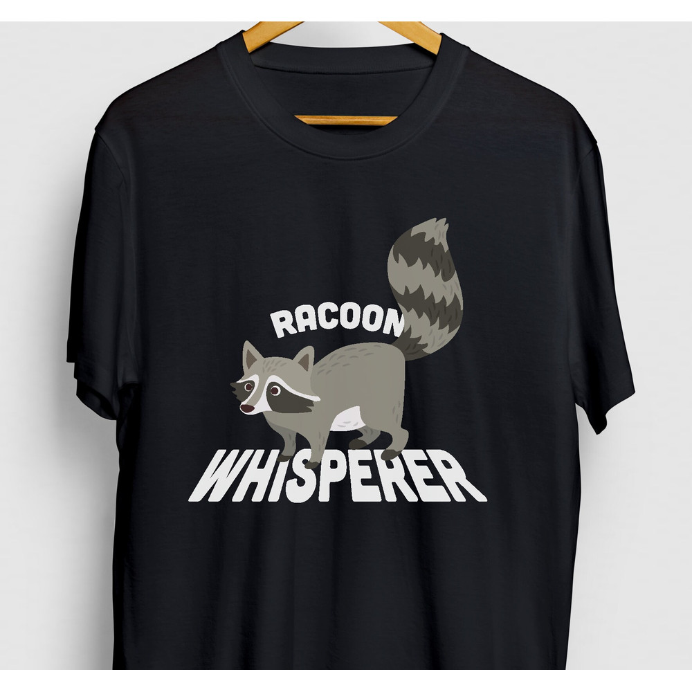 Racoon Gift, Funny Pet Shirt, Funny Animal tee, Racoon Shirt, Racoon Whisperer Hoodie Youth Shirt Unisex T-shirt.jpg