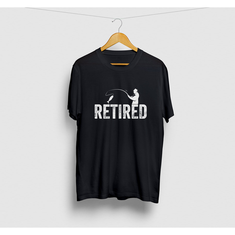 Retired Fisher Retired Shirt, Gift Funny Funny, Gift  Retirement Gift For Her, Retired Unisex T-shirt.jpg