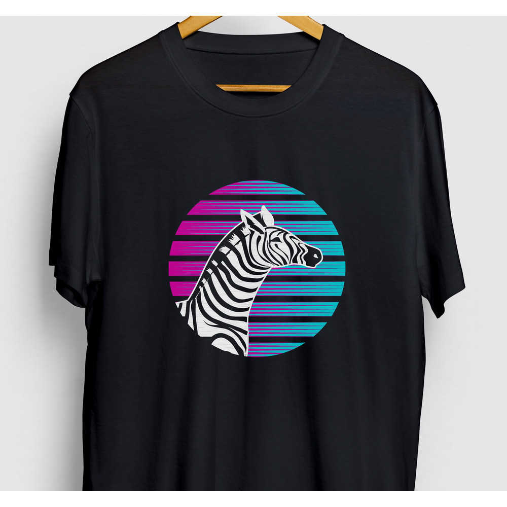 Retro Zebra Zebra Gift, Funny Animal Shirt, Funny Zoo Worker tee, Zebra Hoodie  Youth Shirt  Unisex T-shirt.jpg