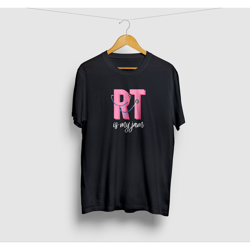 RT Is My Jam  Respiratory Therapist Shirt, RT Appreciation Gift, pulmonologist gift,  RRT gift  Short-Sleeve Unisex T-Shirt.jpg