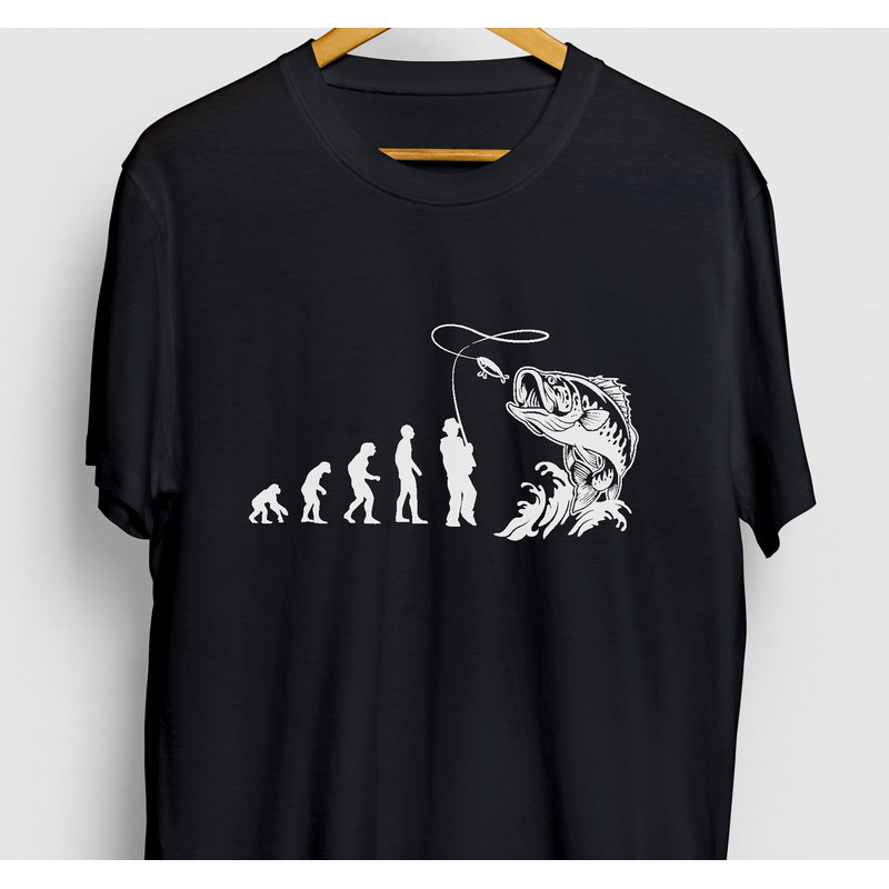 Sea Bass Gift, Funny Fisherman Shirt, Funny Fishing tee, Sea Bass Shirt, Sea Bass Fisherman Evolution Hoodie Youth Shirt Unisex T-shirt.jpg