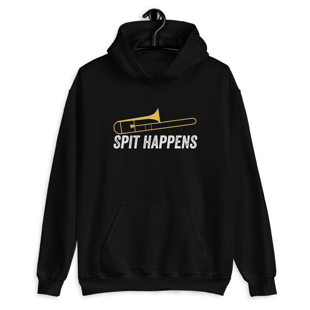 Spit Happens Trombone Pullover Hoodie.jpg