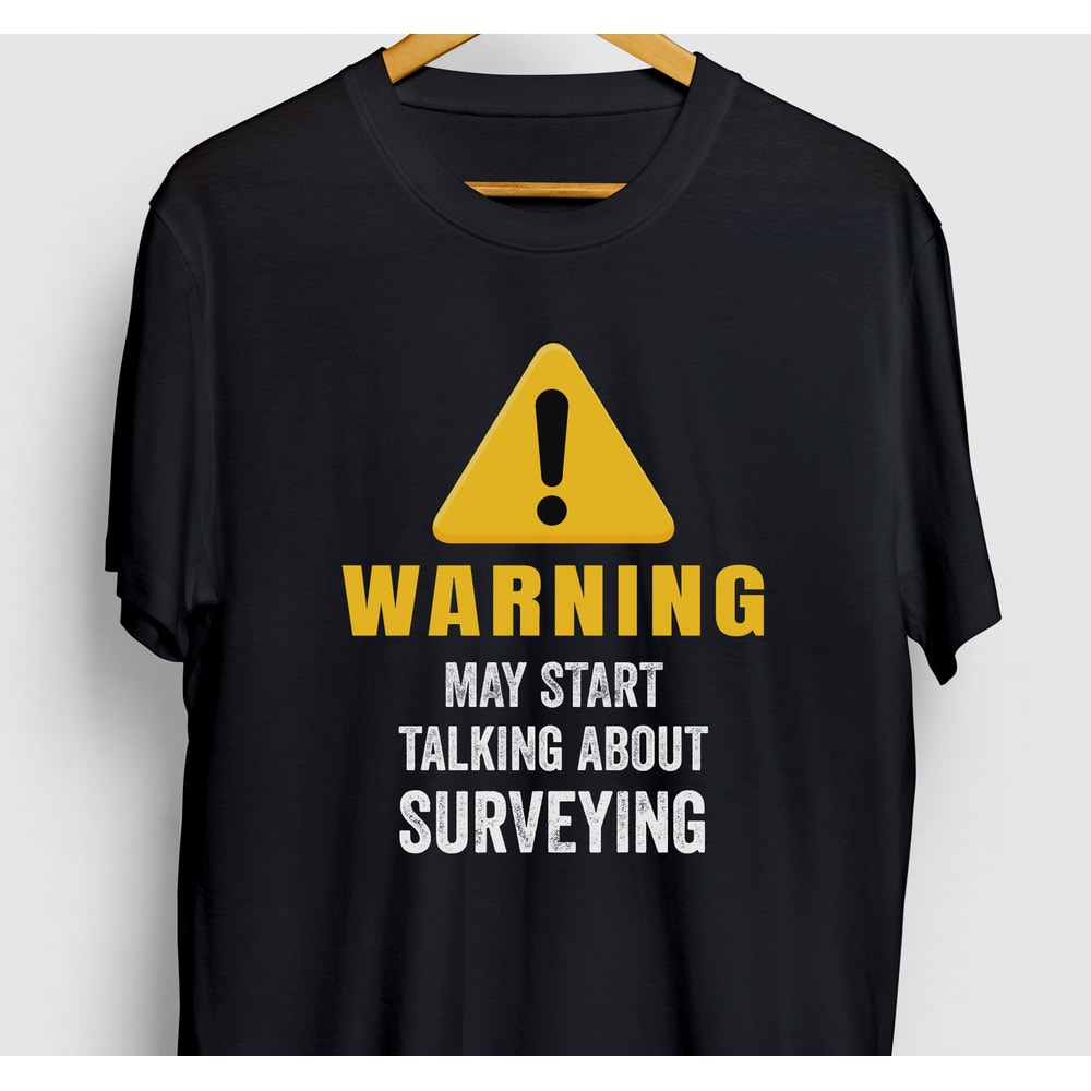 Surveyor Shirt, Cartographer Gift, Land Surveying Tee, May Start Talking About Surveying Hoodie Youth Shirt Unisex T-shirt.jpg