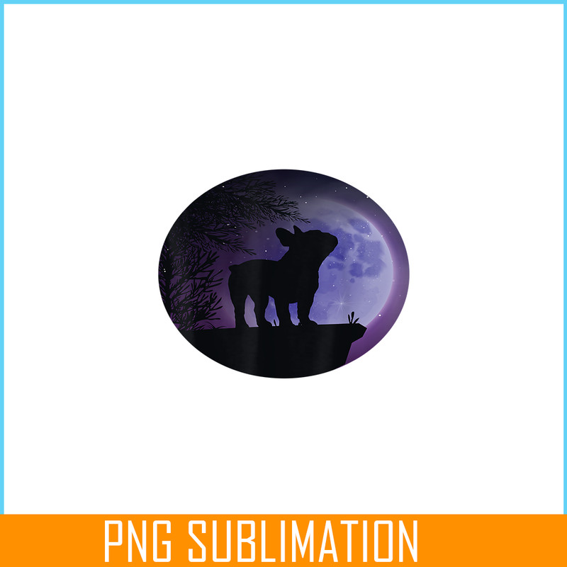 HL16102357-French Bulldog And Moon PNG, French Dog Artwork PNG, Bulldog Mascot PNG.png