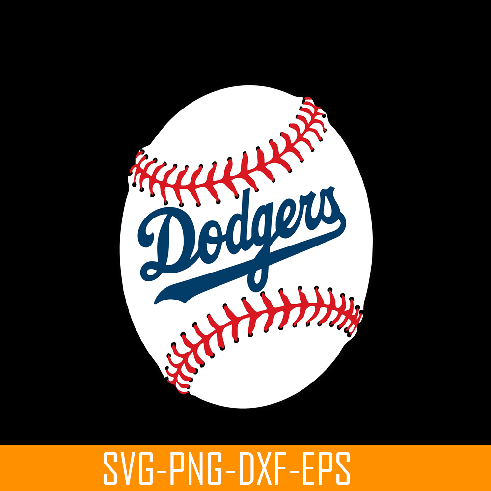 MLB011223125-The Dodgers Ball SVG, Major League Baseball SVG, MLB Lovers SVG MLB011223125.png