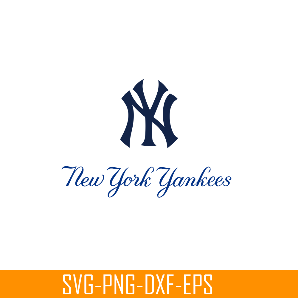 MLB204122329-Blue NewYork Yankees SVG, Major League Baseball SVG, Baseball SVG MLB204122329.png