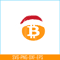 PNG141023142-Christmas Bitcoin Santa Hat Xmas Digital Currency T-Shirt Png.png