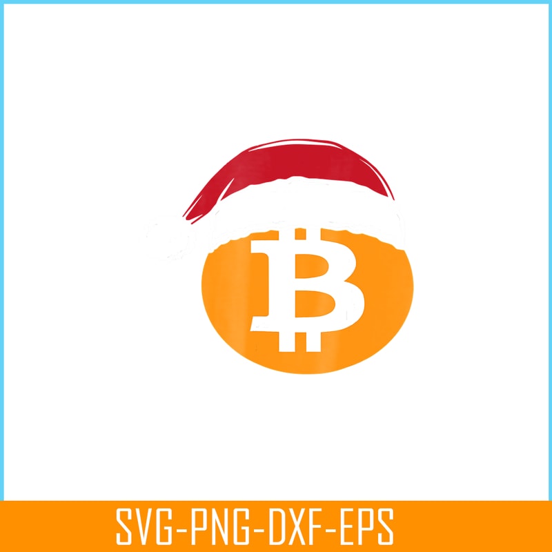 PNG141023142-Christmas Bitcoin Santa Hat Xmas Digital Currency T-Shirt Png.png