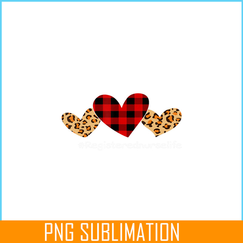 VLT19102318-Buffalo Plaid Hearts PNG, Sweet Valentine PNG, Valentine Holidays PNG.png