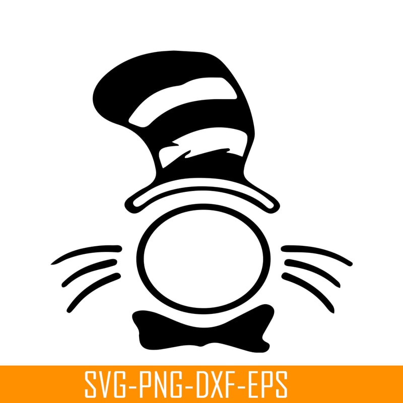 DS105122306-The Cat In The Black Hat Monogram SVG, Dr Seuss SVG, Cat in the Hat SVG DS105122306.png