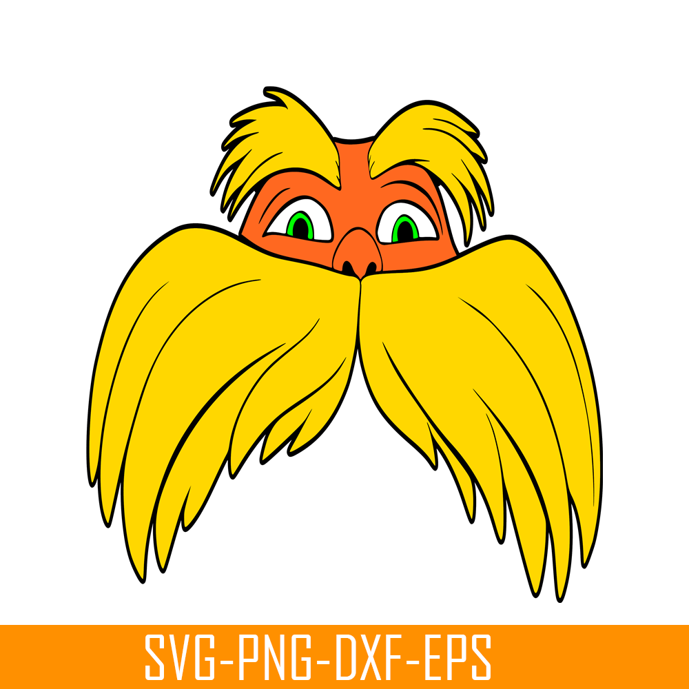 DS105122322-Lorax The Face SVG, Dr Seuss SVG, Cat In The Hat SVG DS105122322.png