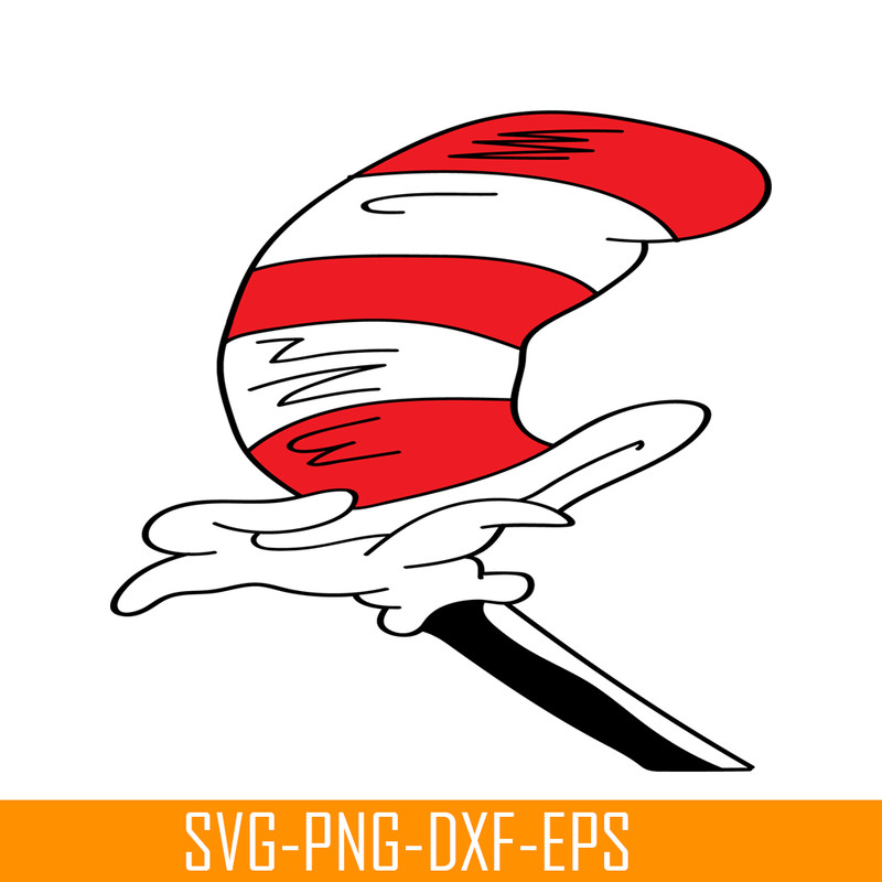 DS205122358-The Hat On The Hand SVG, Dr Seuss SVG, Cat In The Hat SVG DS205122358.png