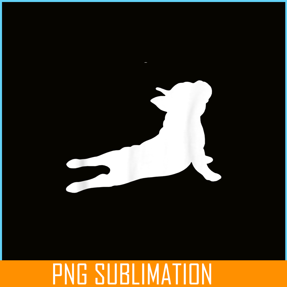 HL16102323-Cute French Bulldog Yoga PNG, Funny French Bulldog PNG, Bulldog Mascot PNG.png