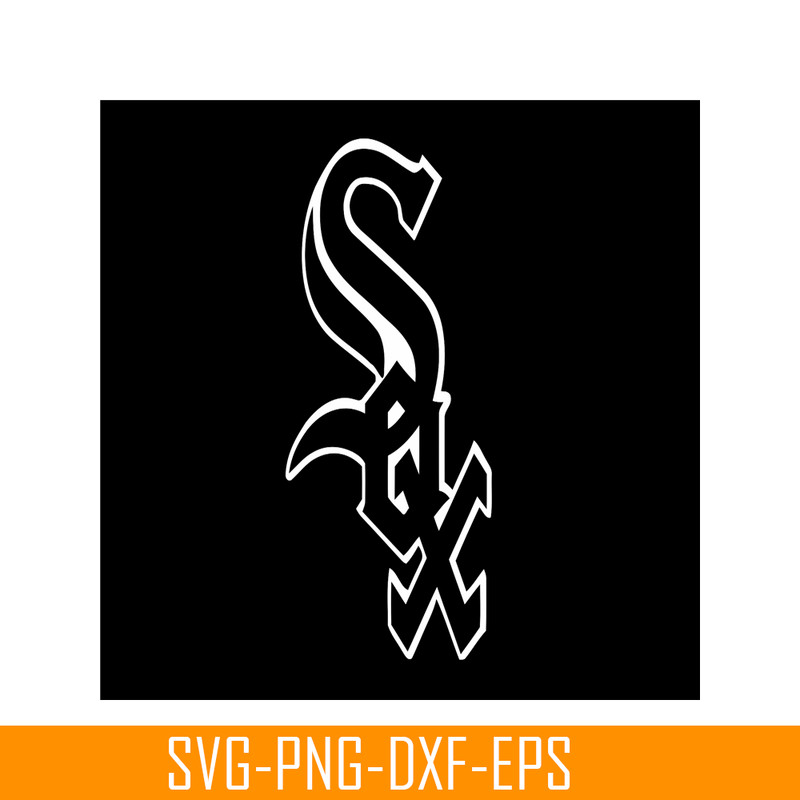 MLB01122311-White Sox The Black Flag SVG PNG DXF EPS AI, Major League Baseball SVG, MLB Lovers SVG MLB01122311.png