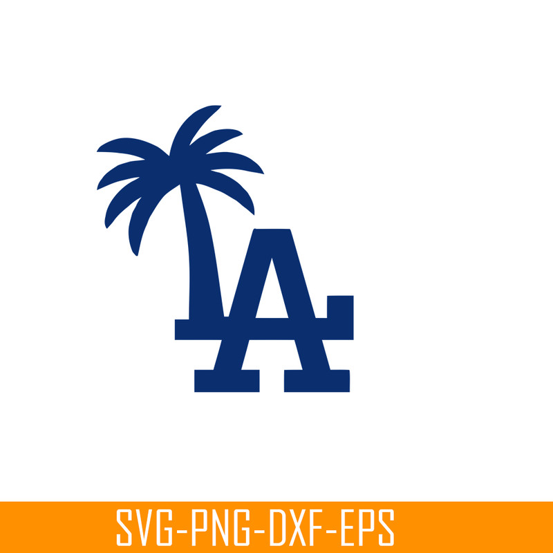 MLB011223119-LA Dodgers Coconut Tree SVG, Major League Baseball SVG, MLB Lovers SVG MLB011223119.png