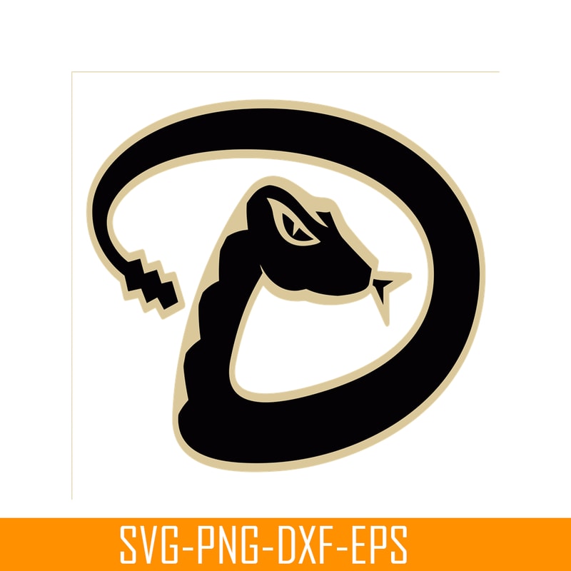 MLB30112307-Arizona D-Backs Snake SVG PNG DXF EPS AI, Major League Baseball SVG, MLB Lovers SVG MLB30112307.png