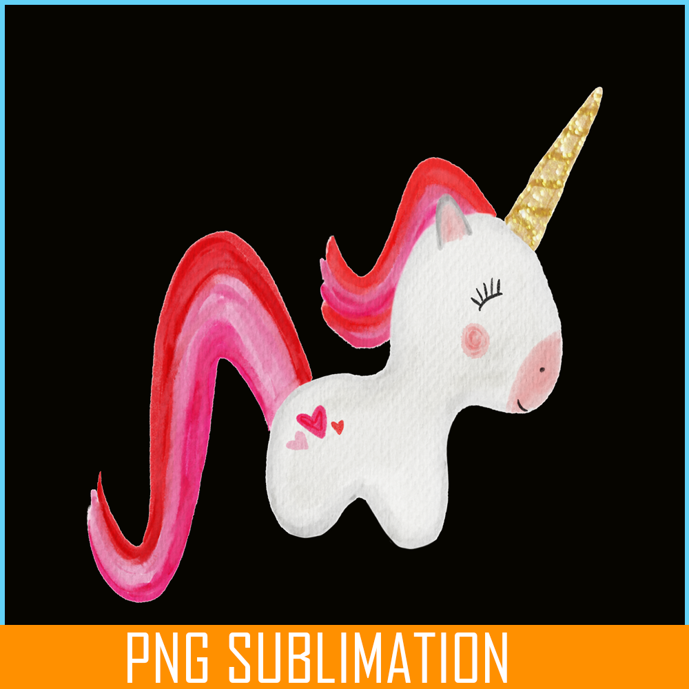 VLT211023109-Unicorn PNG, Sweet Valentine PNG, Valentine Holidays PNG.png