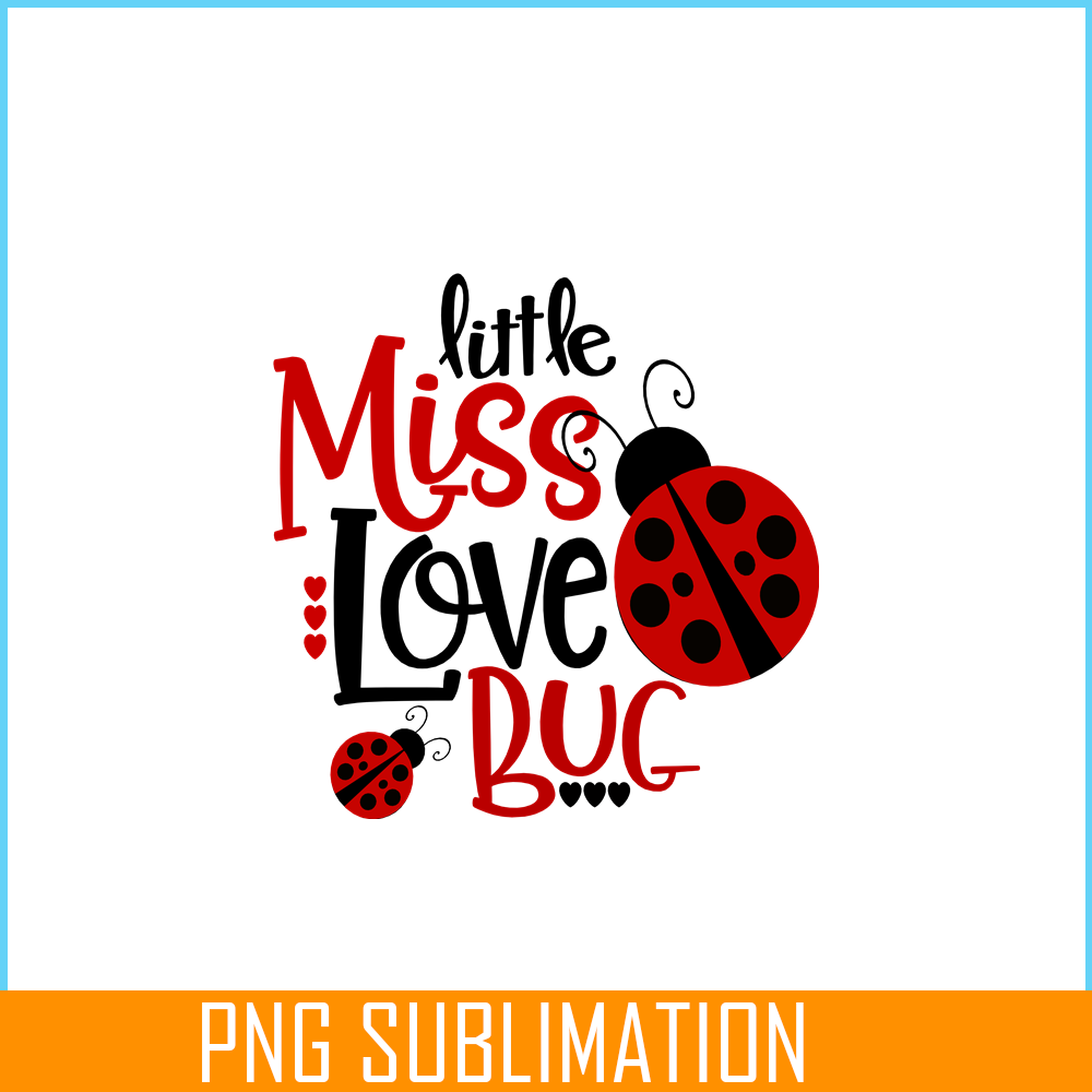 VLT21102315-Little Miss Love Bug PNG, Cute Valentine PNG, Valentine Holidays PNG.png