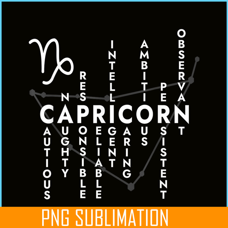 CPB28102366-Proud Capricorn PNG Zodiac Characteristics PNG Astrology Sign PNG.png