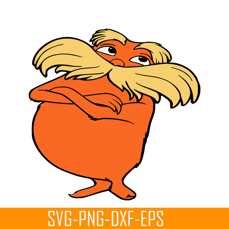 DS105122314-Lorax Character SVG, Dr Seuss SVG, Dr. Seuss' the Lorax SVG DS105122314.png