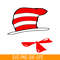 DS105122320-Hat and Bow SVG, Dr Seuss SVG, Cat In The Hat SVG DS105122320.png