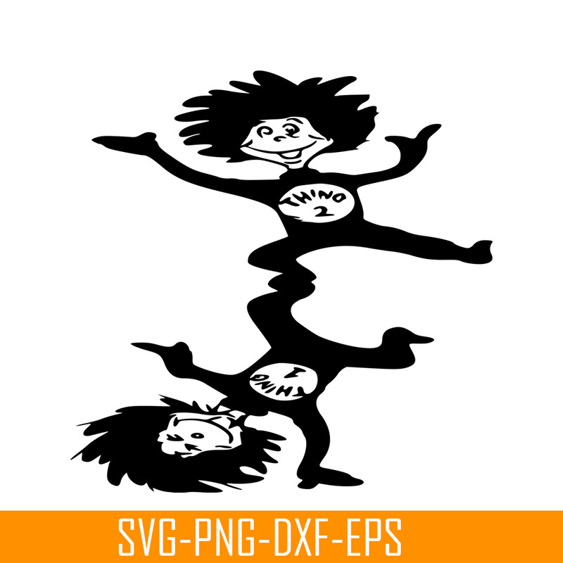 DS105122327-Naughty Thing 1 And Thing 2 SVG, Dr Seuss SVG, Cat In The Hat SVG DS105122327.png