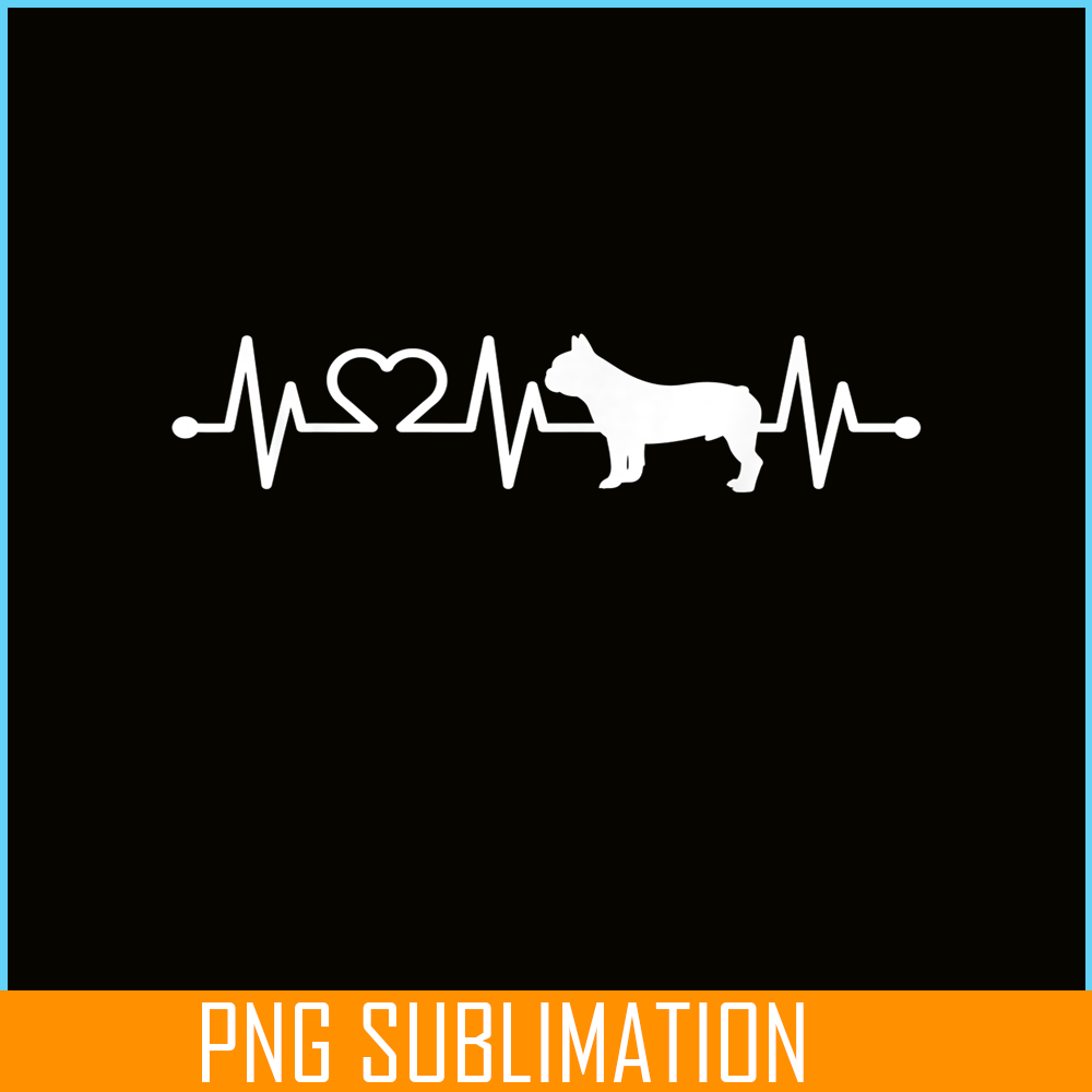 HL161023159-Heartbeat French Bulldog PNG, Frenchie Bulldog PNG, French Dog Artwork PNG.png