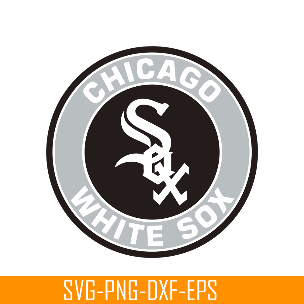 MLB01122308-Chicago White Sox Logo SVG PNG DXF EPS AI, Major League Baseball SVG, MLB Lovers SVG MLB01122308.png