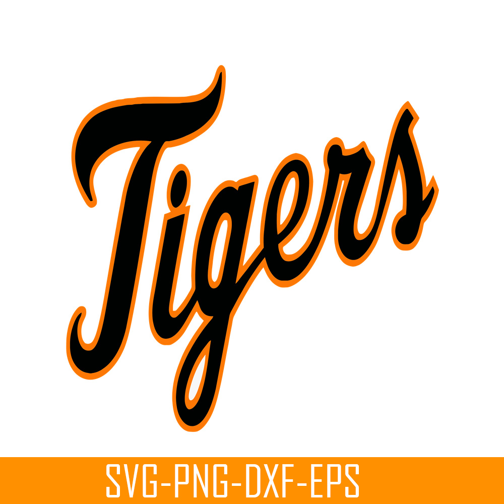 MLB01122359-Detroit Tigers The Tiger Text SVG, Major League Baseball SVG, MLB Lovers SVG MLB01122359.png