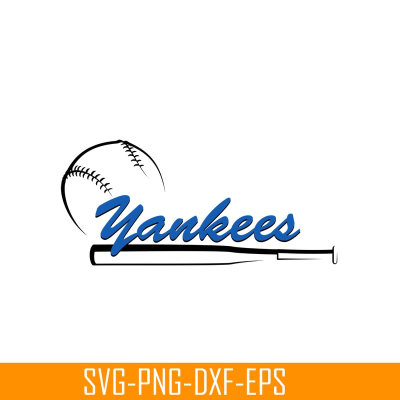 MLB204122334-NewYork Yankees The Text SVG, Major League Baseball SVG, Baseball SVG MLB204122334.png