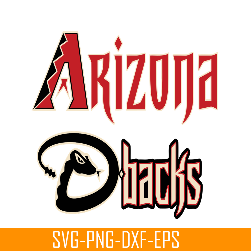MLB30112311-Arizona Diamondbacks Text SVG PNG DXF EPS AI, Major League Baseball SVG, MLB Lovers SVG MLB30112311.png