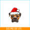 PNG141023107-Boxer Christmas Dog Santa Hat Xmas Boys Kids Girls Gifts T-Shirt Png.png