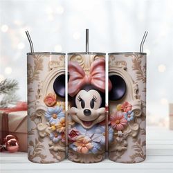 minnie bow royal tumbler digital file minnie mouse digital 20oz tumbler