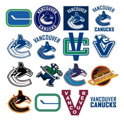 vancouver canucks bundle nhl team svg digital download