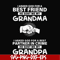 FN000260-I asked god for a best friend he sent me my grandma I asked god for a best partner in crime he sent me my grandpa svg, png, dxf, eps file FN000260.jpg