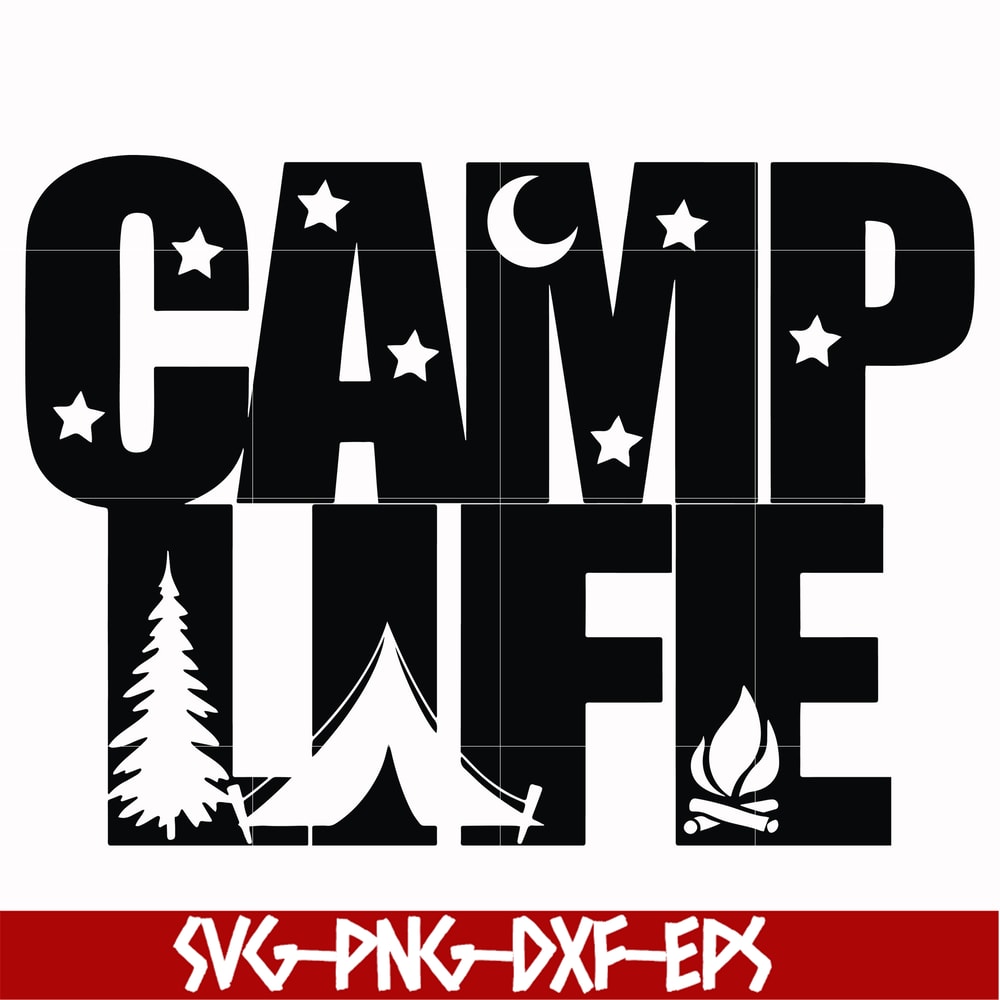 FN000304-Camplife svg, png, dxf, eps file FN000304.jpg