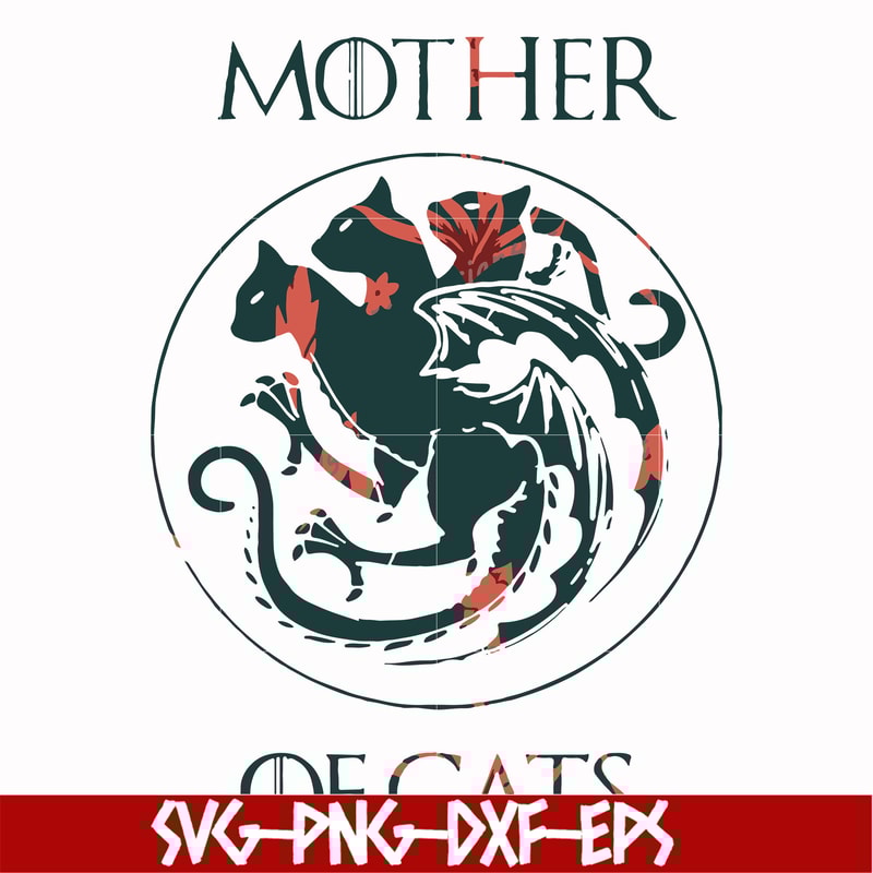 FN000410-Mother of cats svg, png, dxf, eps file FN000410.jpg