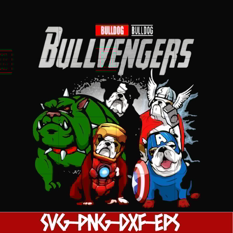 FN000411-Bullvengers svg, png, dxf, eps file FN000411.jpg