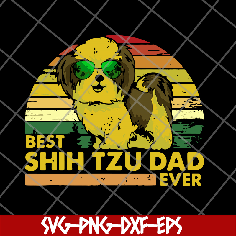 FTD24052103-best shih tzu dad ever 2021 svg, png, dxf, eps digital file FTD24052103.jpg