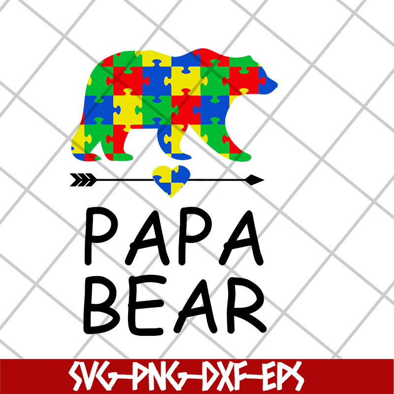 FTD29042113-Papa bear svg, Fathers day svg, png, dxf, eps digital file FTD29042113.jpg