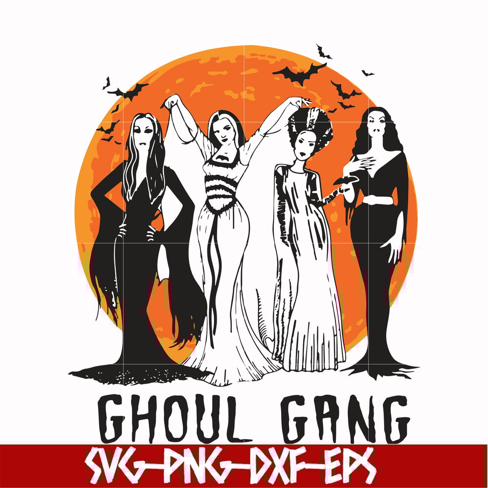 HLW0085-Ghoul gang svg, png, dxf, eps digital file HLW0085.jpg