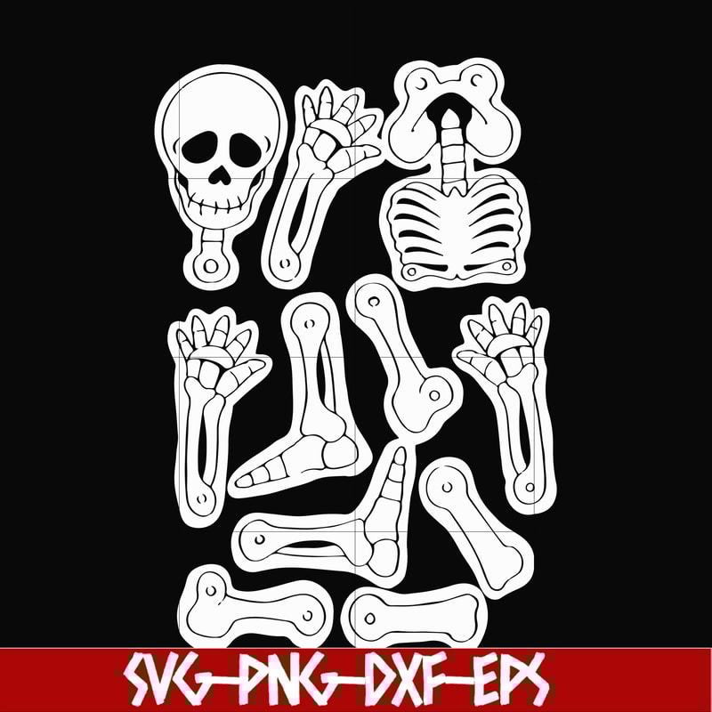 HLW2207208-Glow in the dark skeleton svg, halloween svg, png, dxf, eps digital file HLW2207208.jpg