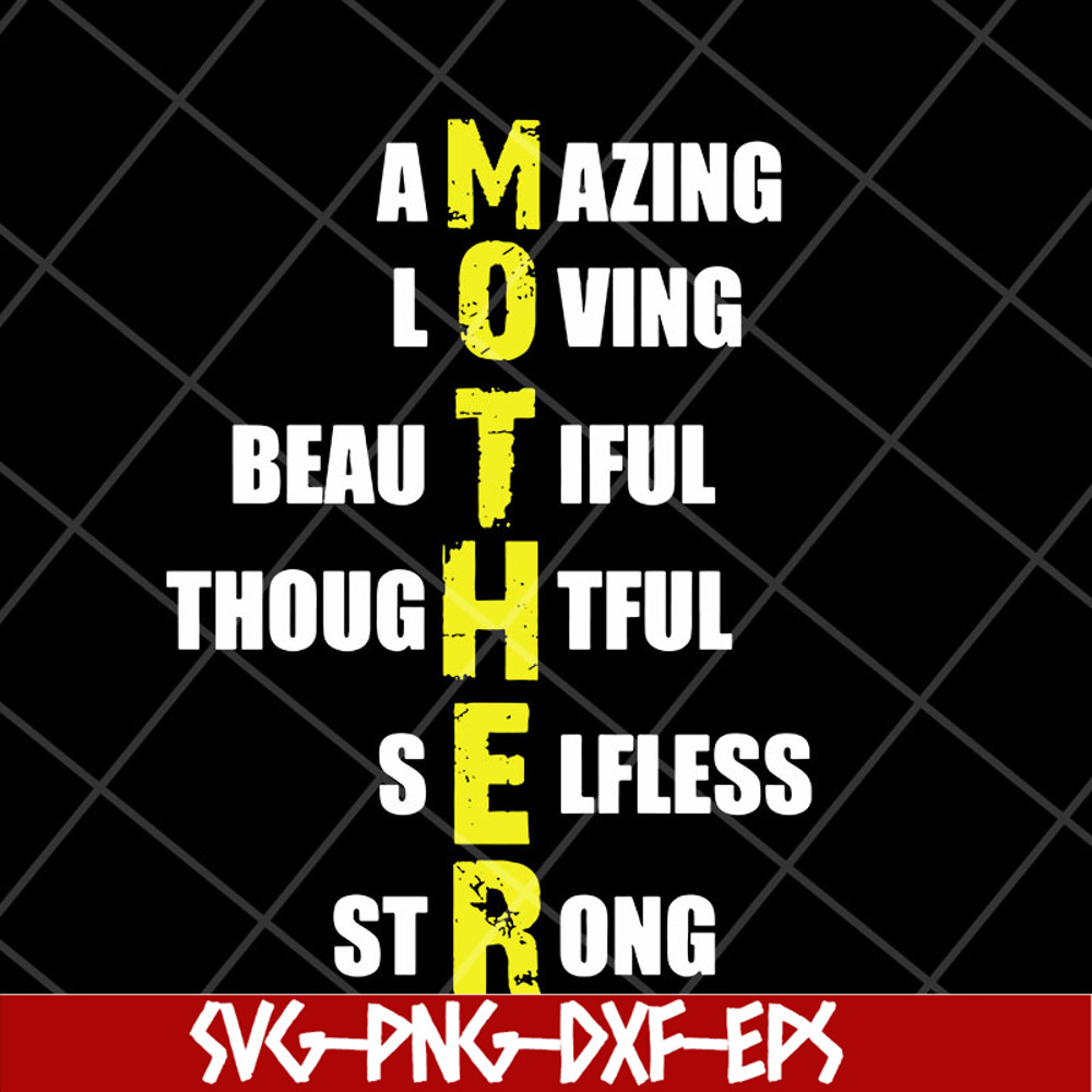 MTD23042105-Amazing loving mother svg, Mother's day svg, eps, png, dxf digital file MTD23042105.jpg