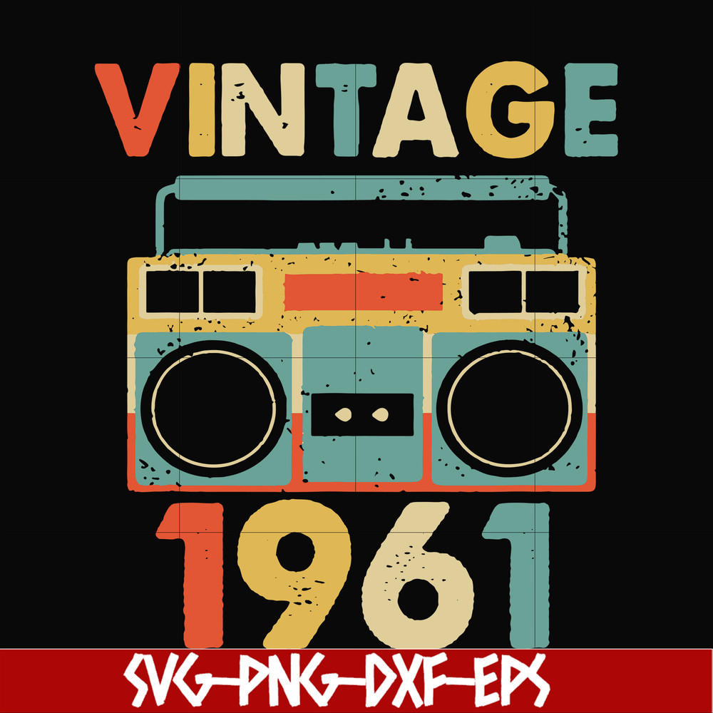 NBD0003-Vintage November 1961 svg, png, dxf, eps digital file NBD0003.jpg