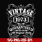 NBD0100-Vintage 1973 age in quarantined limited edition svg, limited edition svg, 1973 birthday svg, png, dxf, eps digital file NBD0100.jpg
