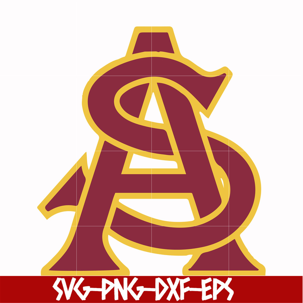 NCAA0000209-Arizona State Sun Devils svg, png, dxf, eps file NCAA0000209.jpg