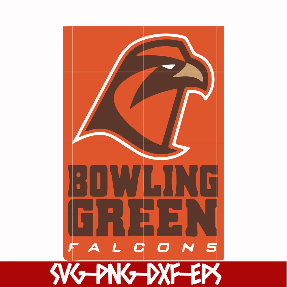 NCAA0000237-Bowling Green Falcons svg, png, dxf, eps file NCAA0000237.jpg