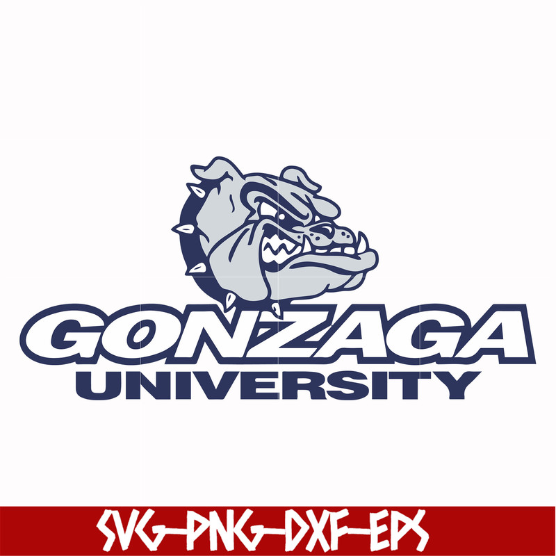 NCAA0000265-Gonzaga Bulldogs svg, png, dxf, eps file NCAA0000265.jpg